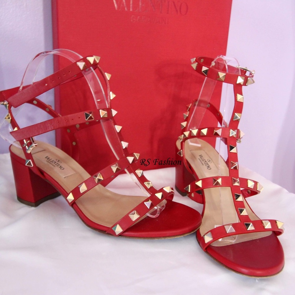 Authentic Valentino block heels